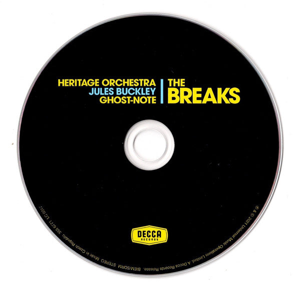 Heritage Orchestra*, Jules Buckley, Ghost-Note : The Breaks (CD, Album)