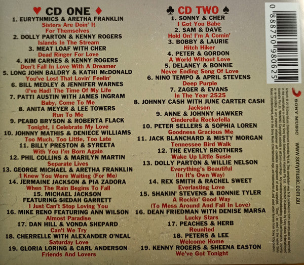 Various : Two Of A Kind - The Greatest Duets (2xCD, Comp)