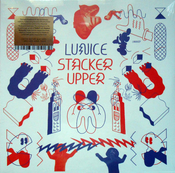 Lunice : Stacker Upper (12", EP, Dlx, Ltd, RE, Blu)