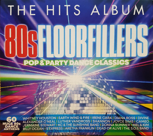 Various : The Hits Album 80s Floorfillers (Pop & Party Dance Classics) (3xCD, Comp)