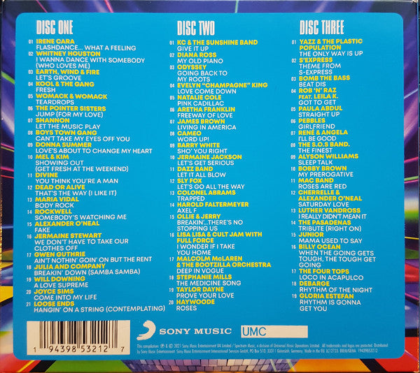 Various : The Hits Album 80s Floorfillers (Pop & Party Dance Classics) (3xCD, Comp)