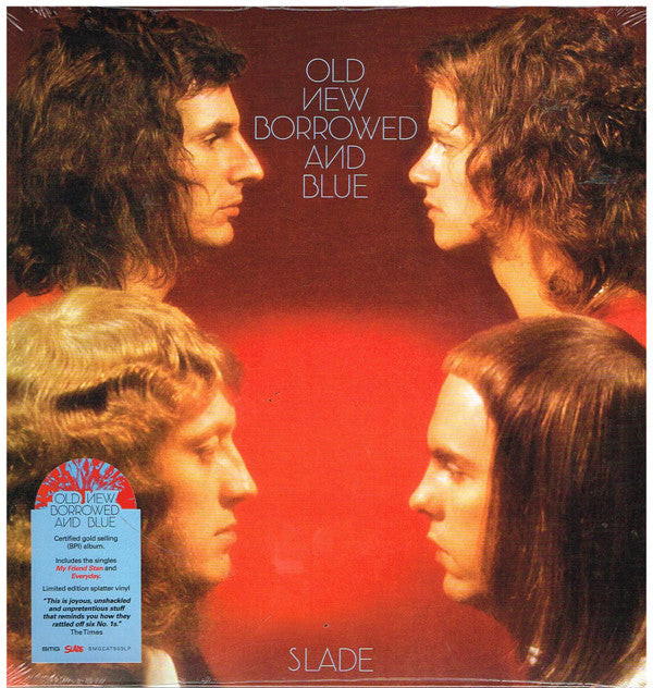 Slade : Old New Borrowed And Blue (LP, Album, Ltd, RE, Spl)