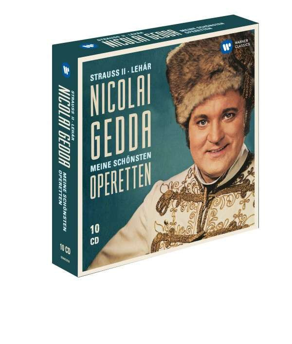 Nicolai Gedda : My Favourite Operetta Heroes (10xCD, Comp + Box, RE, RM)