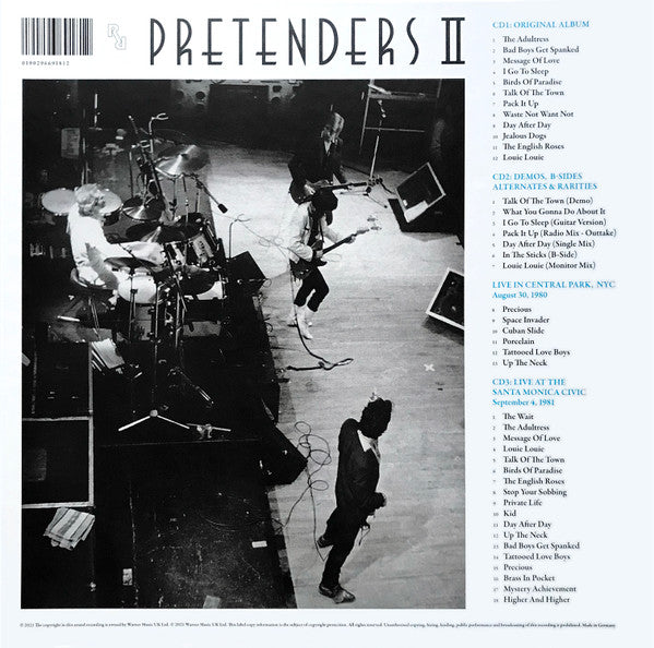 The Pretenders : Pretenders II (CD, Album, RE, RM + CD + CD, RE + Dlx, 40t)