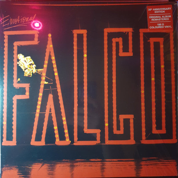 Falco : Emotional (LP, Album, RE, Red)