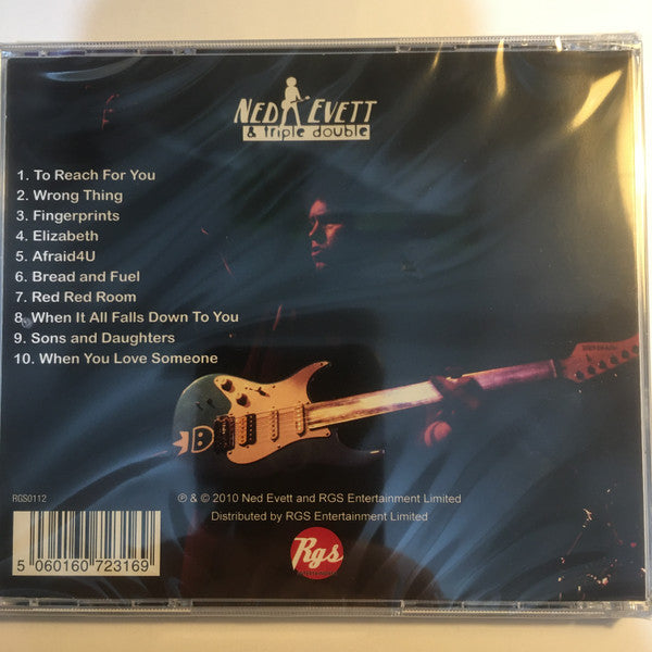 Ned Evett : afraid4U (CD, Album)