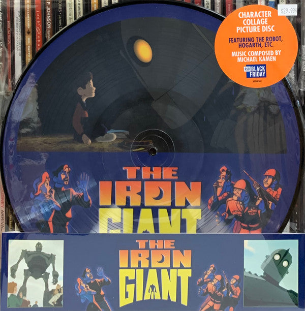 Michael Kamen : The Iron Giant (Original Score) (LP, Album, RSD, Pic, RE)