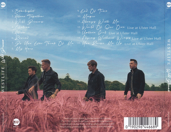 Westlife : Wild Dreams (CD, Album, Dlx)