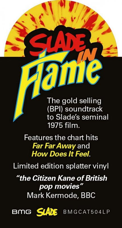 Slade : Slade In Flame (LP, Album, Ltd, RE, Yel)