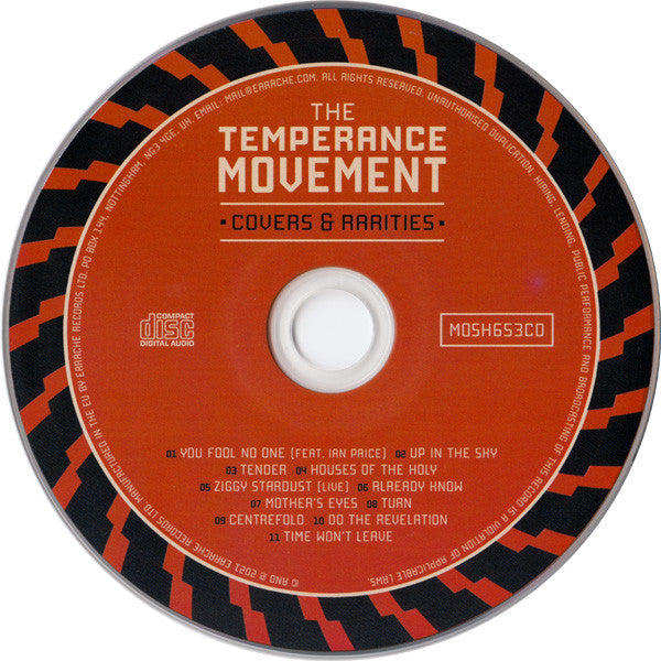 The Temperance Movement : Covers & Rarities (CD, Comp)