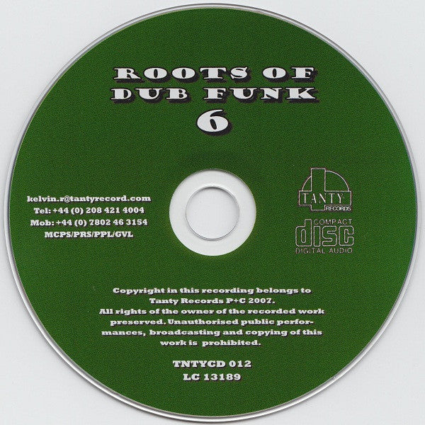 Various : Roots Of Dub Funk 6 (Variations On A Dub Theme) (CD, Comp)