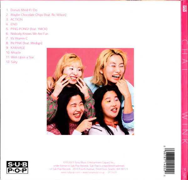 Chai (6) : Wink (CD, Album)