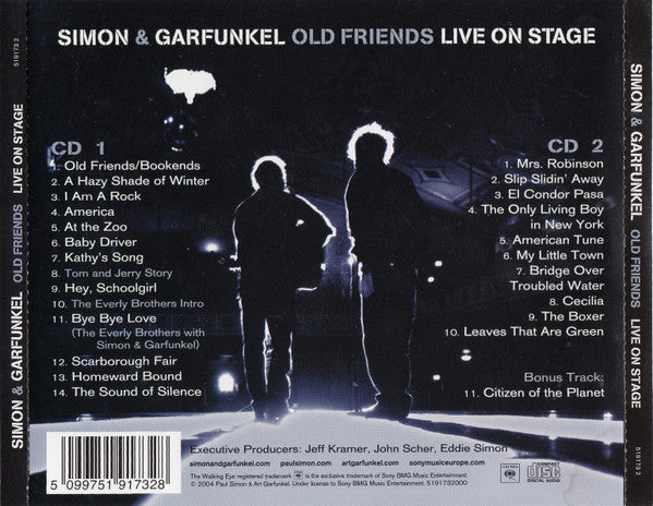 Simon & Garfunkel : Old Friends - Live On Stage (2xCD, Album)