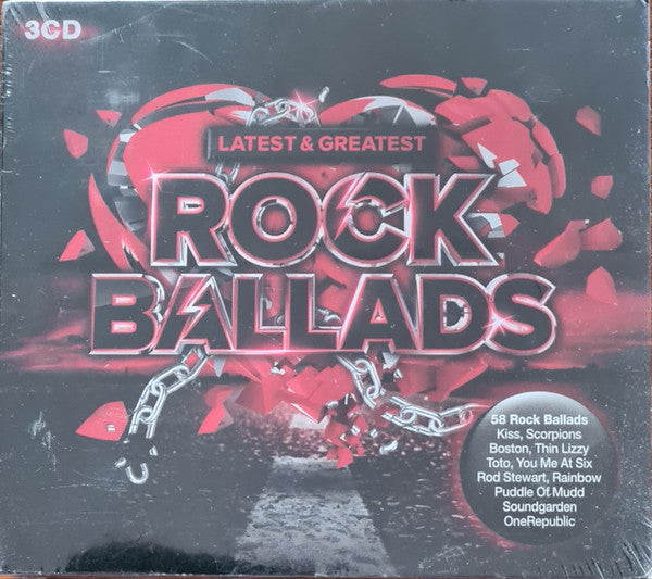 Various : Latest & Greatest Rock Ballads (3xCD, Comp)