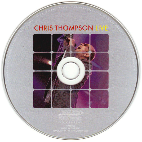 Chris Thompson : Live (CD, Album)