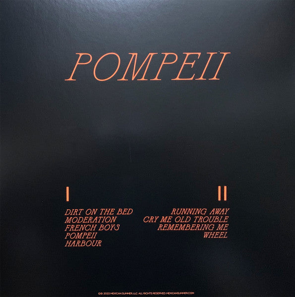 Cate Le Bon : Pompeii (LP, Album, Ltd, Cry)