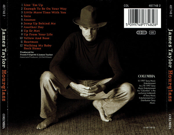 James Taylor (2) : Hourglass (CD, Album, RE)