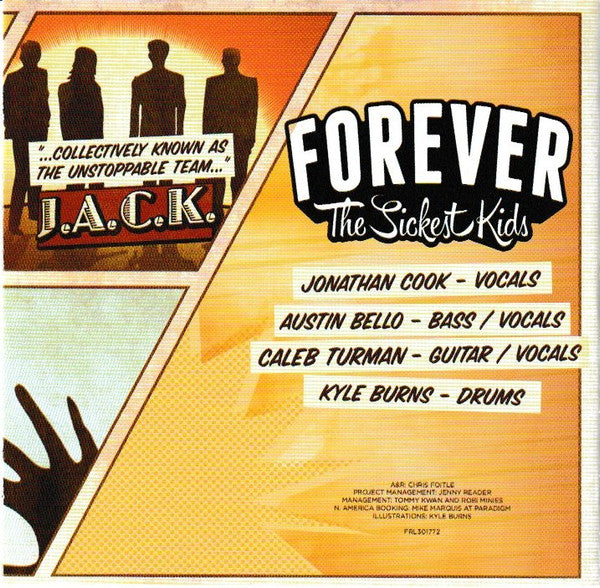 Forever The Sickest Kids : J.A.C.K. (CD, Album)