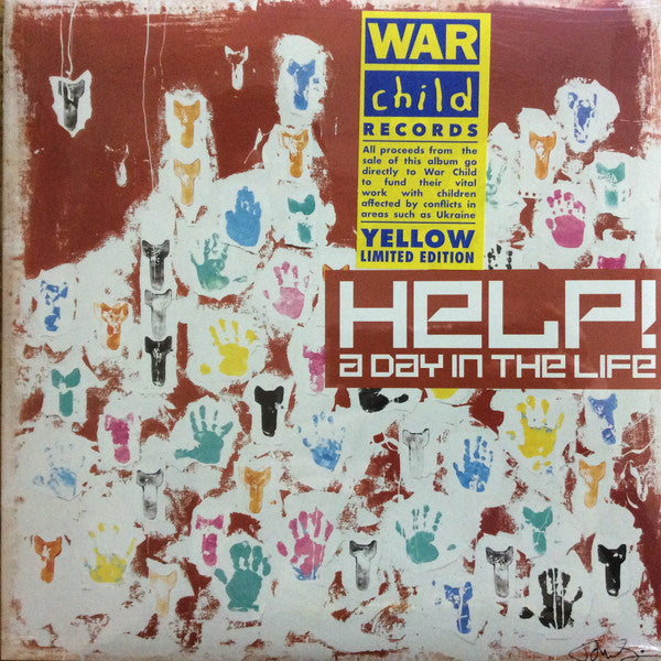 Various : Help! A Day In The Life (2xLP, Album, Comp, Ltd, RE, Yel)