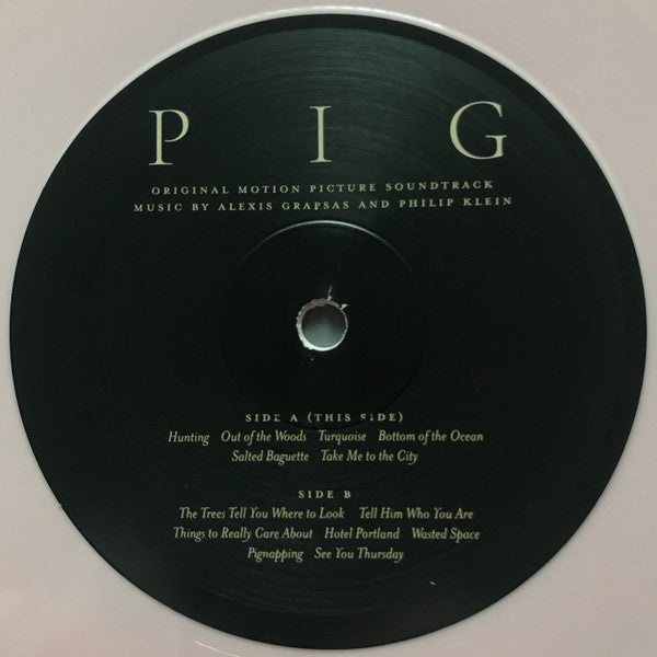 Alexis Grapsas And Philip Klein : Pig (Original Motion Picture Soundtrack) (LP, Album, Ltd, Pin)