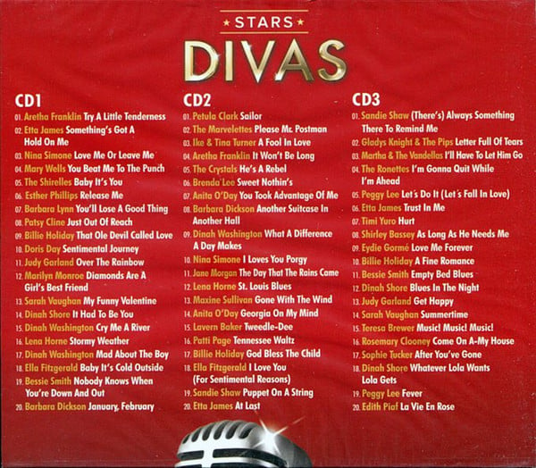 Various : Divas (3xCD, Comp)