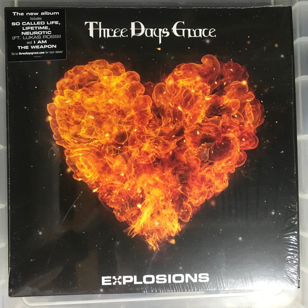 Three Days Grace : Explosions (LP, Album, Bla)