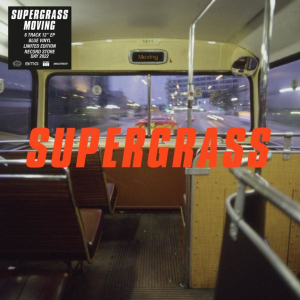 Supergrass : Moving (12", EP, RSD, Ltd, RE, Blu)