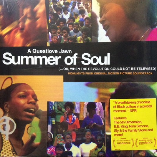 Various : Summer Of Soul (...Or, When The Revolution Could Not Be Televised) Highlights From Original Motion Picture Soundtrack (LP, Album, Comp, S/Edition, Red)