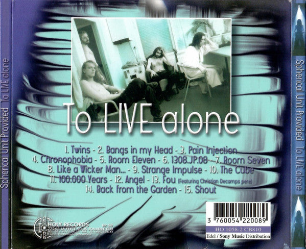 SUP : To Live Alone (CD, Album)