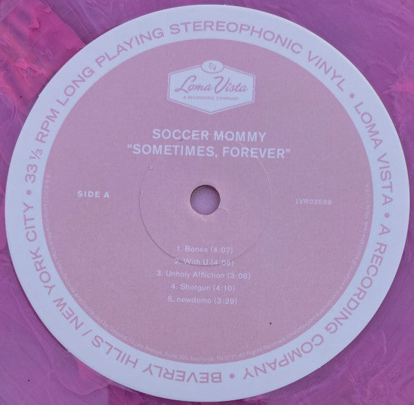 Soccer Mommy : Sometimes, Forever (LP, Album, Ltd, Pin)