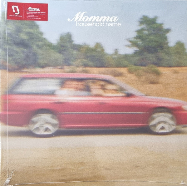 Momma (6) : Household Name (LP, Album, Num, Cle + Flexi, 7", S/Sided, Red + Lt)