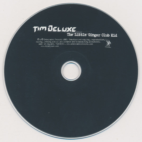 Tim Deluxe : The Little Ginger Club Kid (CD, Album)