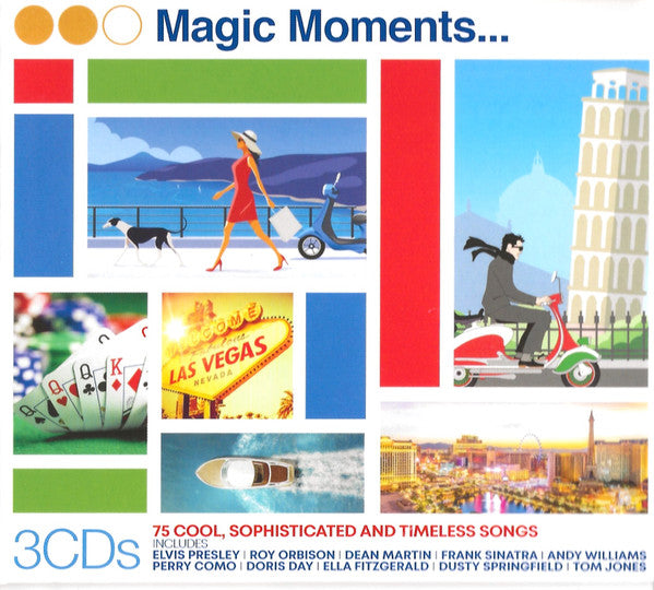 Various : Magic Moments... (75 Cool, Sophisticated And Timeless Songs) (3xCD, Comp)