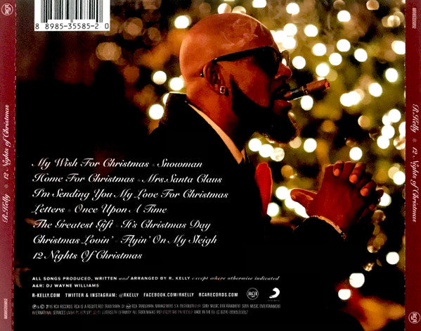 R. Kelly : 12 Nights Of Christmas (CD, Album)