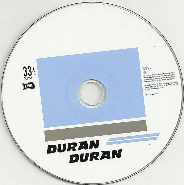 Duran Duran : Duran Duran (CD, Album, RE, RM)