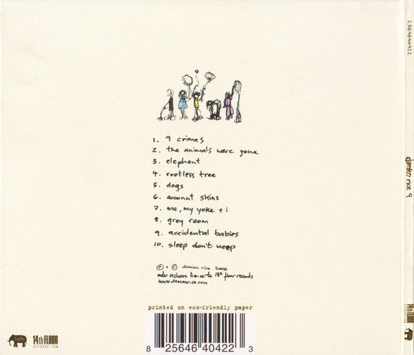 Damien Rice : 9 (CD, Album, 6 P)