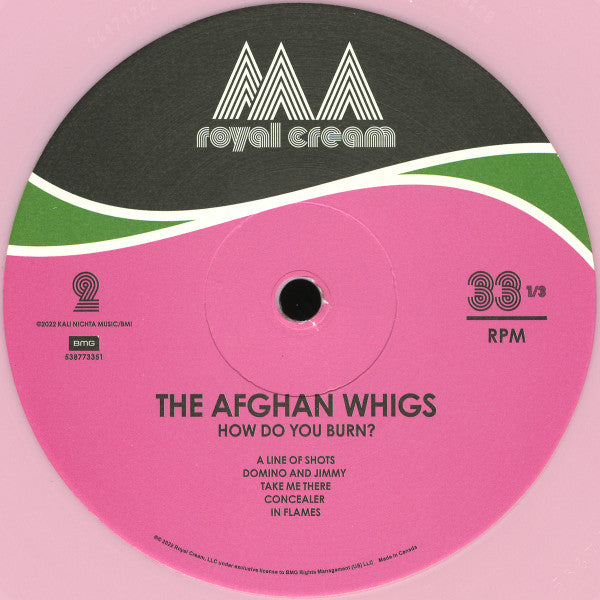 The Afghan Whigs : How Do You Burn? (LP, Album, Ltd, Pin)