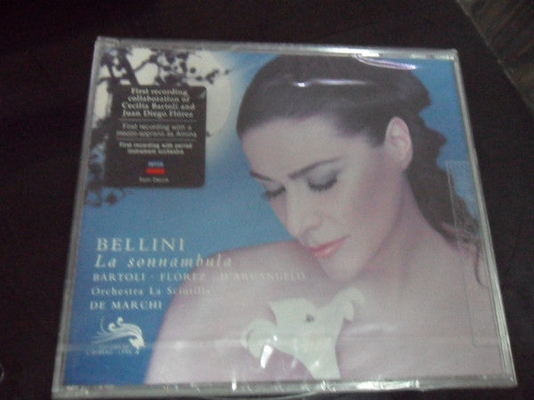 Vincenzo Bellini, Cecilia Bartoli, Juan Diego Florez, Ildebrando D'Arcangelo, Orchestra La Scintilla, Alessandro De Marchi : La Sonnambula (2xCD)