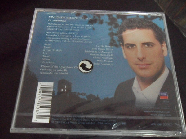 Vincenzo Bellini, Cecilia Bartoli, Juan Diego Florez, Ildebrando D'Arcangelo, Orchestra La Scintilla, Alessandro De Marchi : La Sonnambula (2xCD)