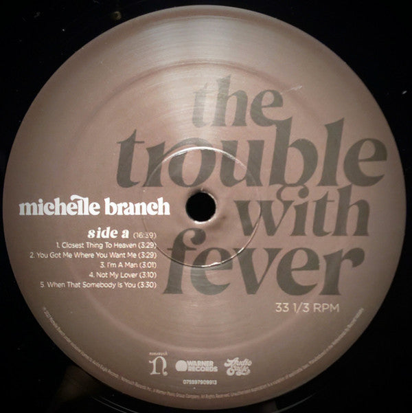 Michelle Branch : The Trouble With Fever (LP, Album, Gat)