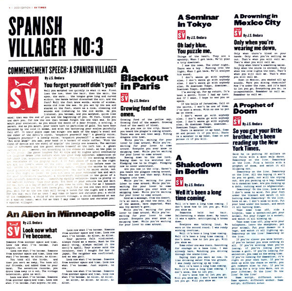 Spanish Villager : No:3 (LP)