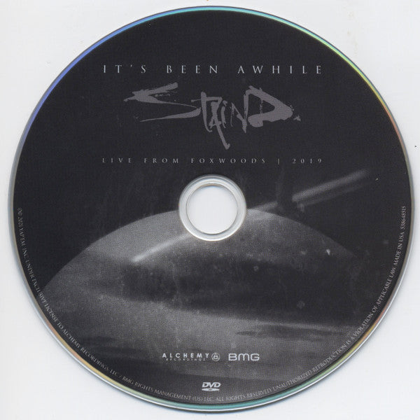 Staind : It's Been A While - Live From Foxwoods 2019 (DVD, Album, dig)