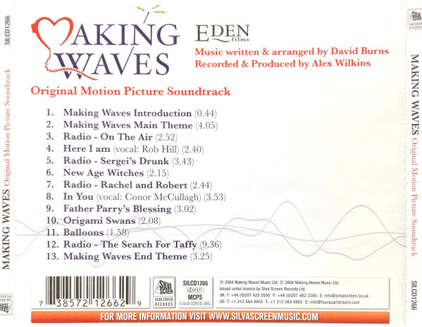 David Burns : Making Waves Original Motion Picture Soundtrack (CD, Album)