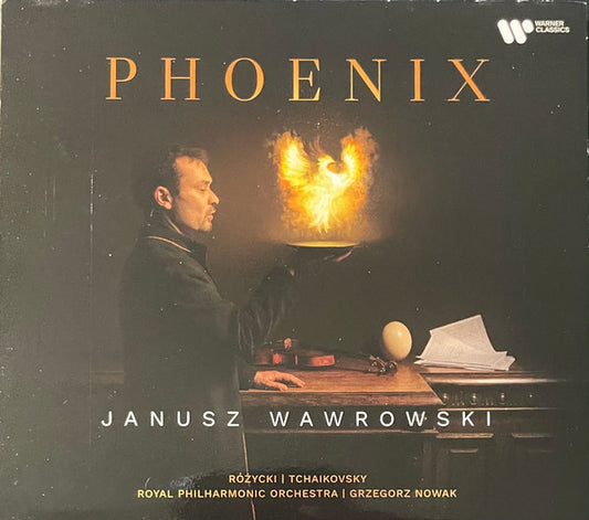 Janusz Wawrowski, Różycki*, Tchaikovsky*, Royal Philharmonic Orchestra, Grzegorz Nowak : Phoenix (CD, Album)