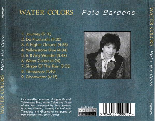 Peter Bardens : Water Colors (CD, Album, RE)