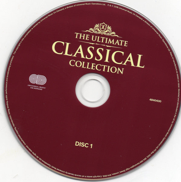 Various : The Ultimate Classical Collection  (3xCD, Comp)