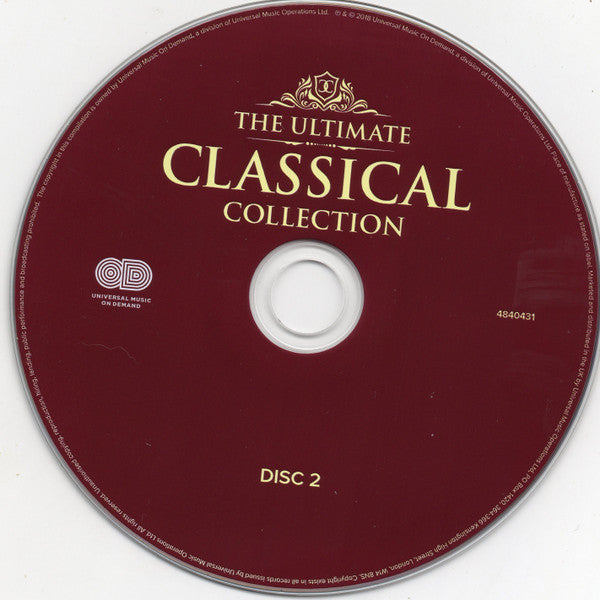 Various : The Ultimate Classical Collection  (3xCD, Comp)