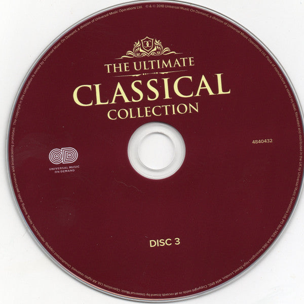 Various : The Ultimate Classical Collection  (3xCD, Comp)