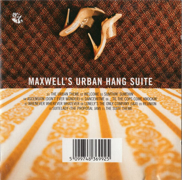 Maxwell : Maxwell's Urban Hang Suite (CD, Album)