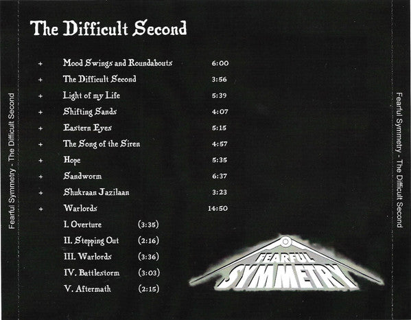 Fearful Symmetry (2) : The Difficult Second (CD, Album)